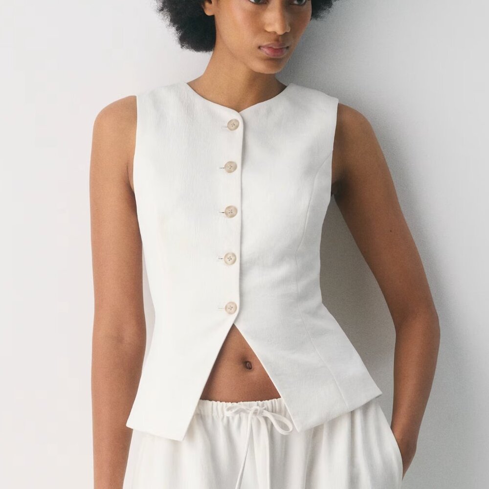 NWT Aritzia Wilfred Regal Vest - Crepette
